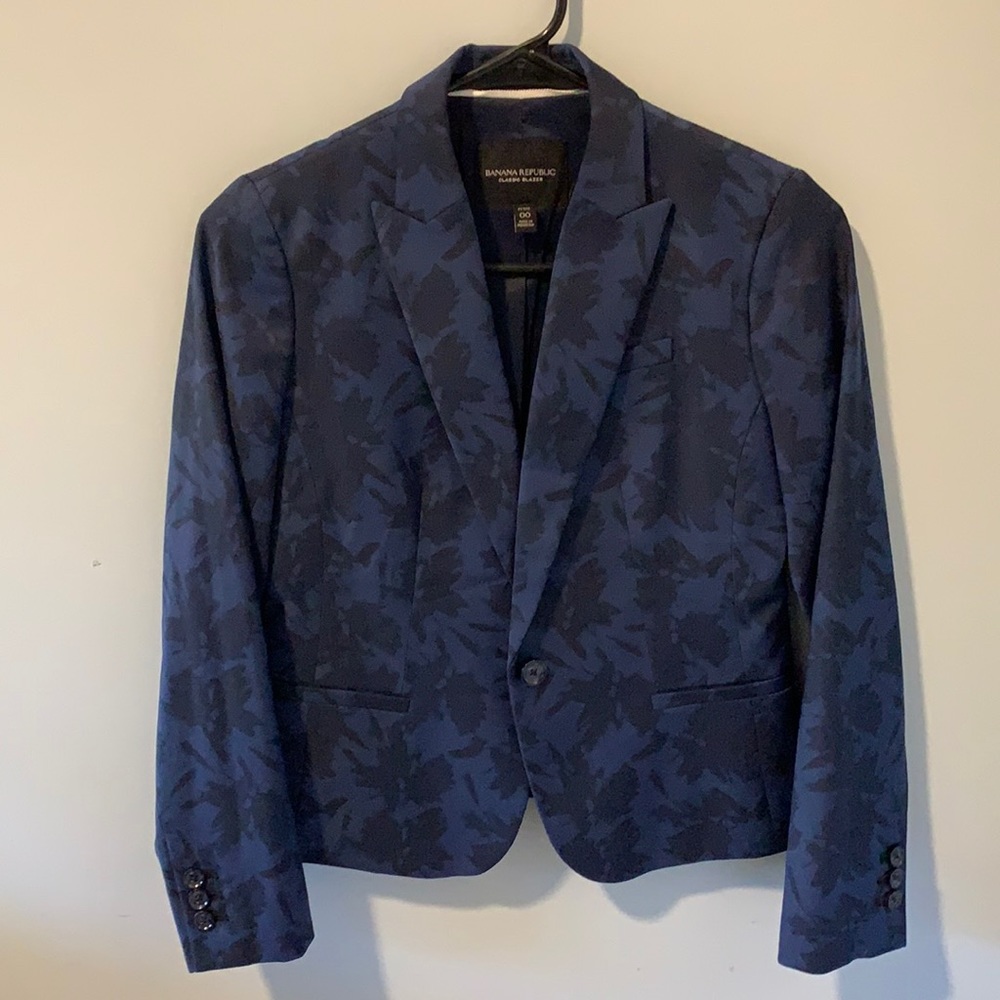 Banana Republic Blazer Womens 00 Petite